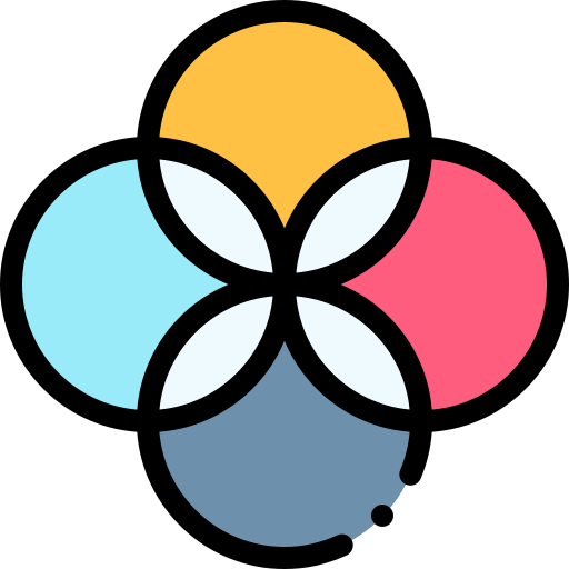 ヴィジョン Detailed Rounded Lineal color icon