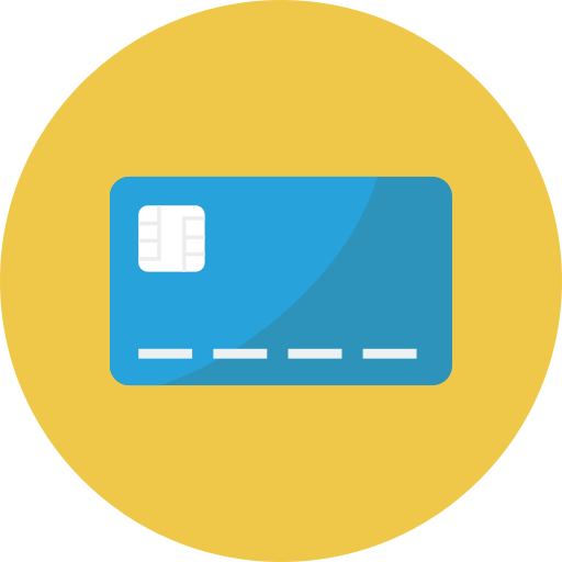 Pay card Dinosoft Circular icon