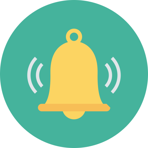 Ringing bell Dinosoft Circular icon