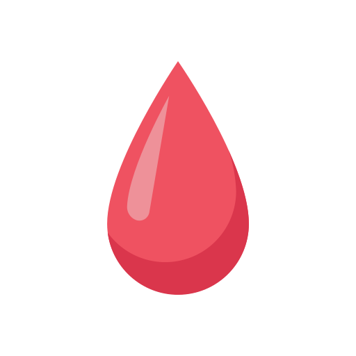 donación de sangre Dinosoft Flat icono