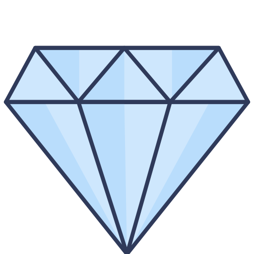 Diamond Dinosoft Lineal Color icon