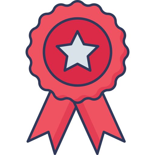 Medal Dinosoft Lineal Color icon