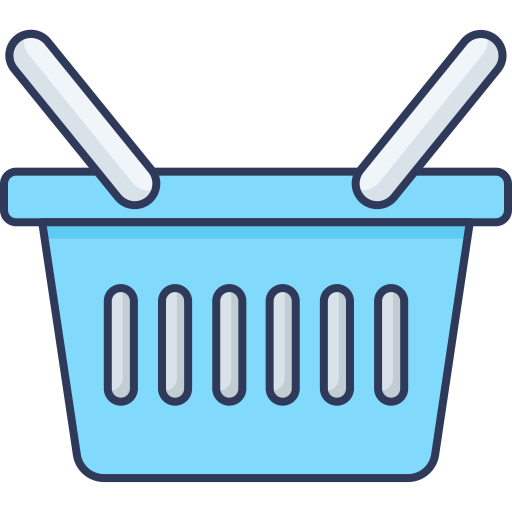 Shopping basket Dinosoft Lineal Color icon