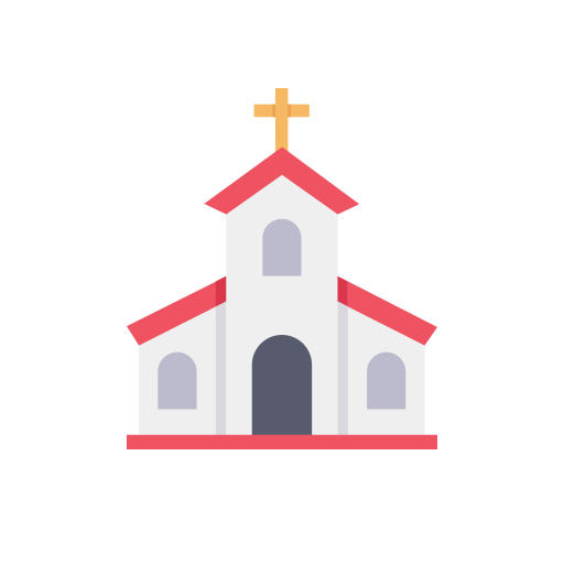 kirche Dinosoft Flat icon