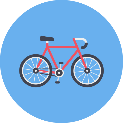 Bycicle Dinosoft Circular icon