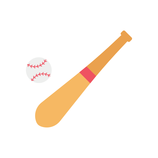 béisbol Dinosoft Flat icono