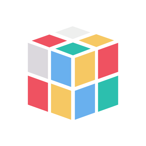 game cube Dinosoft Flat icona
