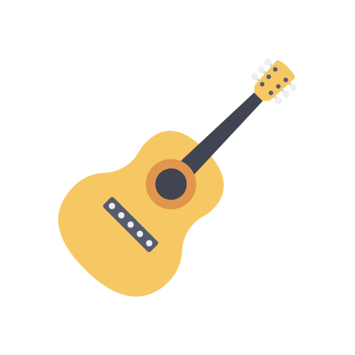 gitara Dinosoft Flat ikona