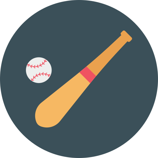 야구 방망이 Dinosoft Circular icon