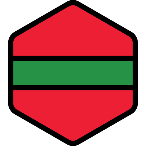 transnistrien Flags Hexagonal icon