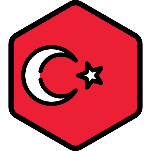 truthahn Flags Hexagonal icon