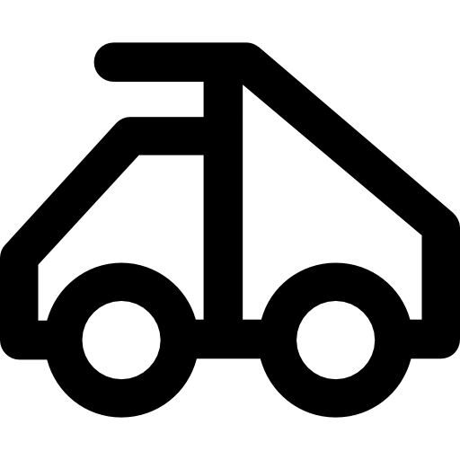 Truck Vector Market Bold Rounded icon