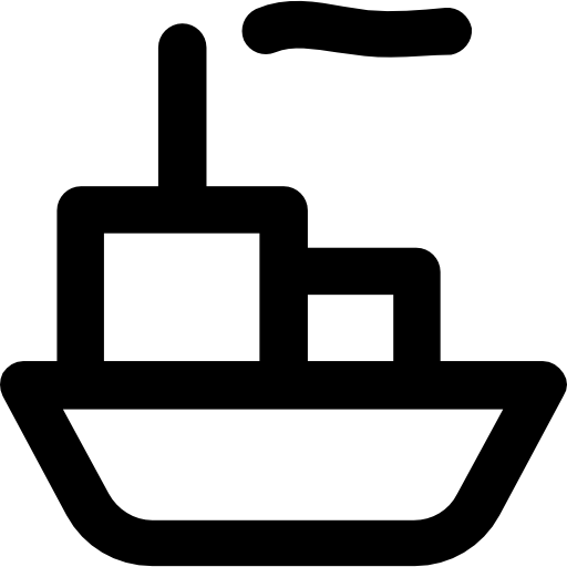 embarcacion Vector Market Bold Rounded icono