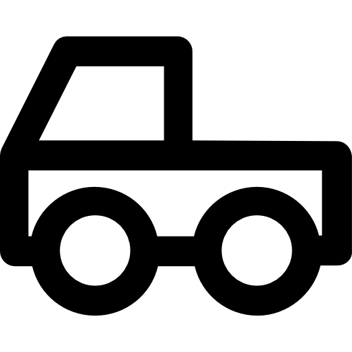 Truck Vector Market Bold Rounded icon