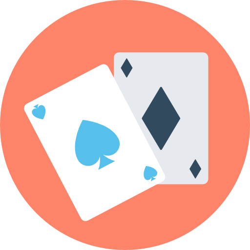 Покер Flat Color Circular иконка