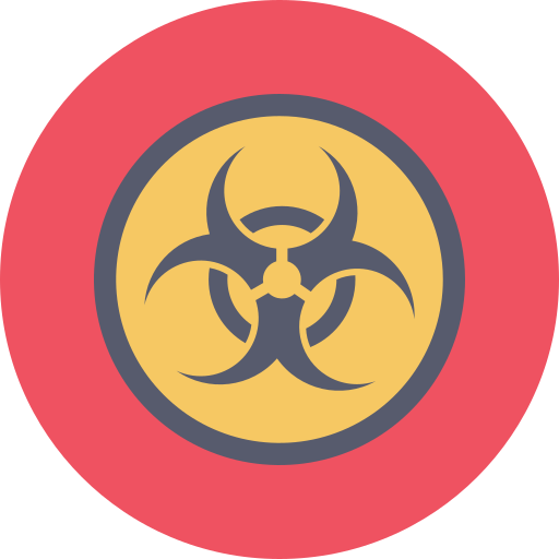 biohazard-zeichen Dinosoft Circular icon