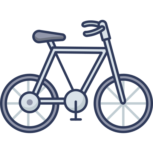 Bicycle Dinosoft Lineal Color icon