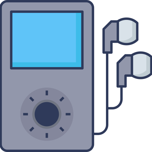 Music player Dinosoft Lineal Color icon