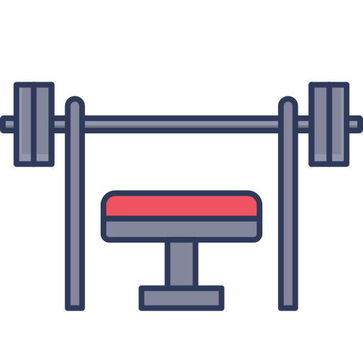 Dumbell Dinosoft Lineal Color icon