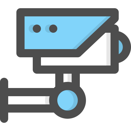 Cctv Generic Outline Color icon