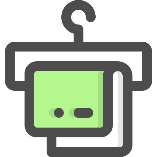 Towel Generic Outline Color icon