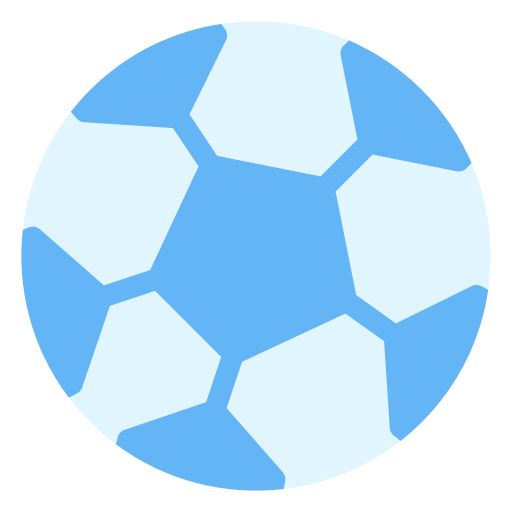 palla da calcio Generic Flat icona