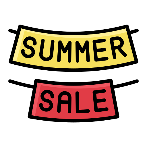 venta de verano Generic Outline Color icono