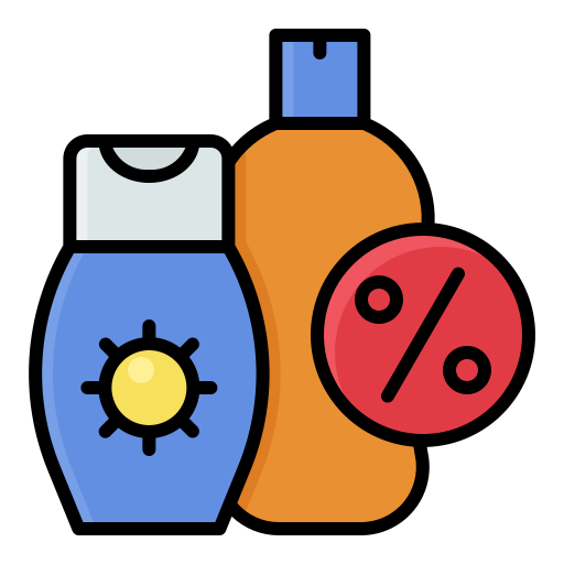 crème solaire Generic Outline Color Icône