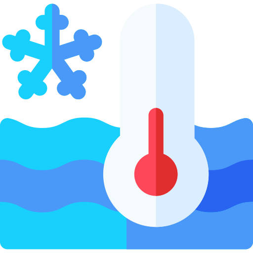 Cold water Basic Rounded Flat icon