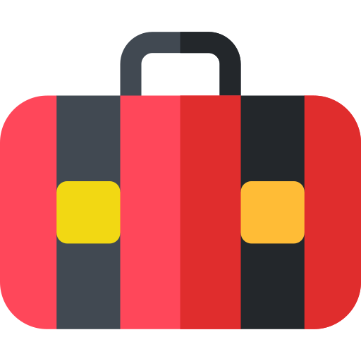 maleta Basic Rounded Flat icono
