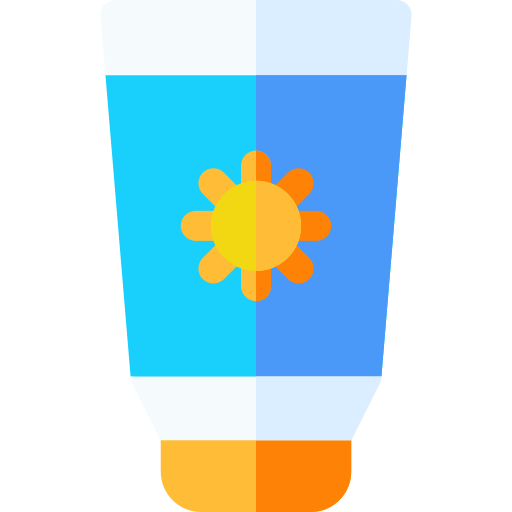 crema solar Basic Rounded Flat icono