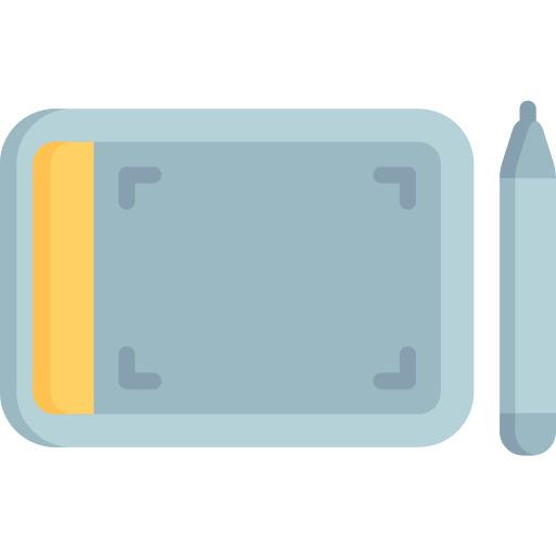 Graphic tablet Special Flat icon