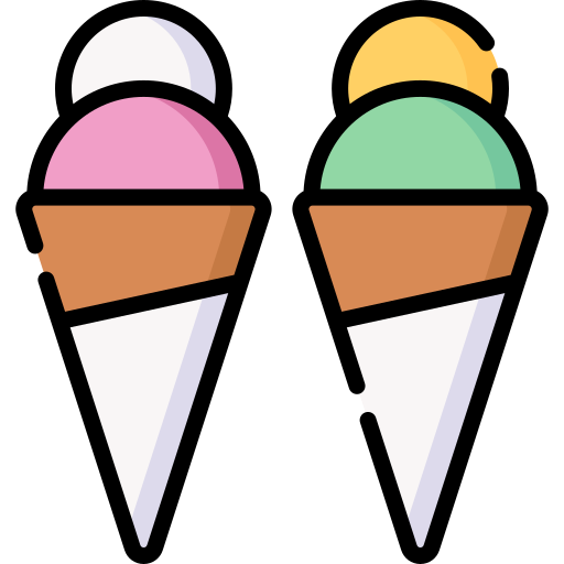 helado Special Lineal color icono