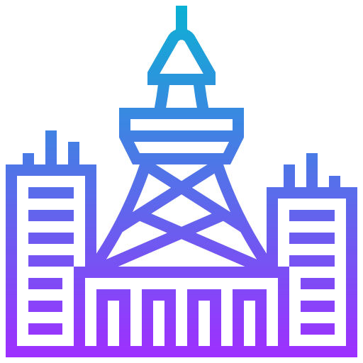 torre Meticulous Gradient icono