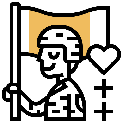 Patriot Meticulous Yellow shadow icon