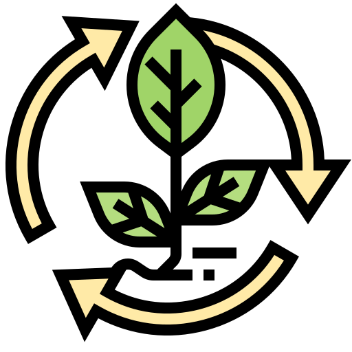 Compostable Meticulous Lineal Color icon