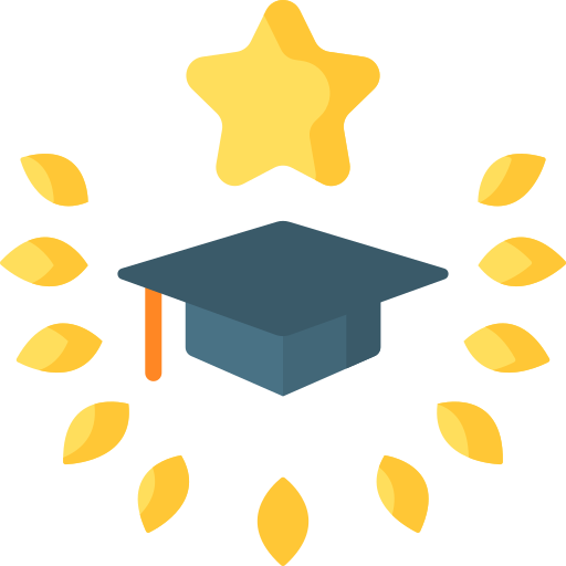 graduación Special Flat icono