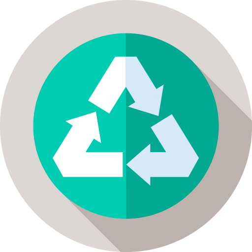 recyclen Flat Circular Flat icoon