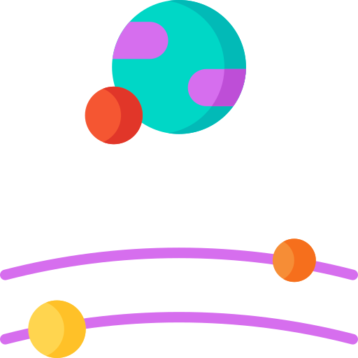 egzoplaneta Special Flat ikona