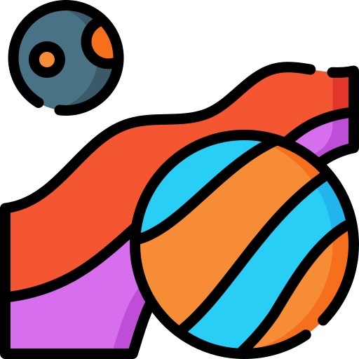 planet Special Lineal color icon