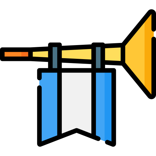 trompete Special Lineal color icon