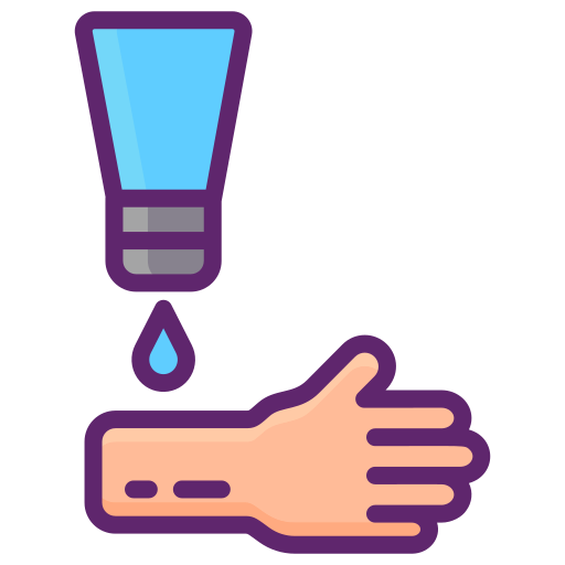 handcreme Flaticons Lineal Color icon