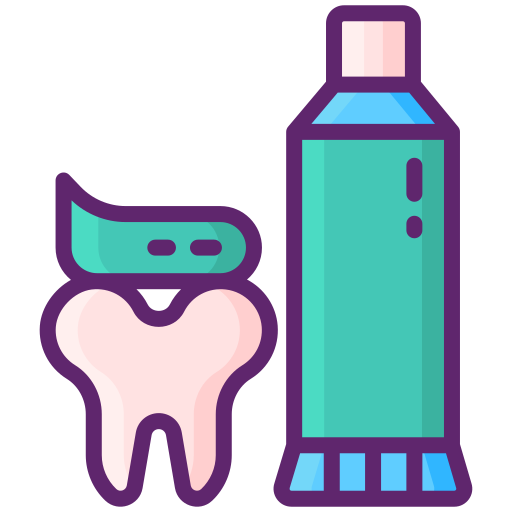 Toothpaste Flaticons Lineal Color icon
