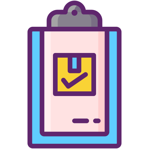 Delivery courier Flaticons Lineal Color icon