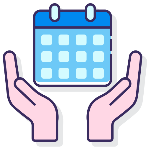 Work schedule Flaticons Lineal Color icon