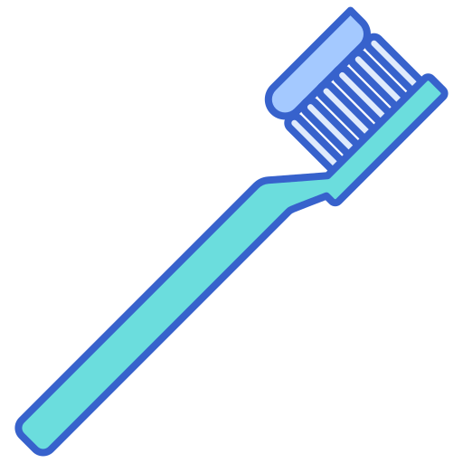 Toothbrush Flaticons Lineal Color icon