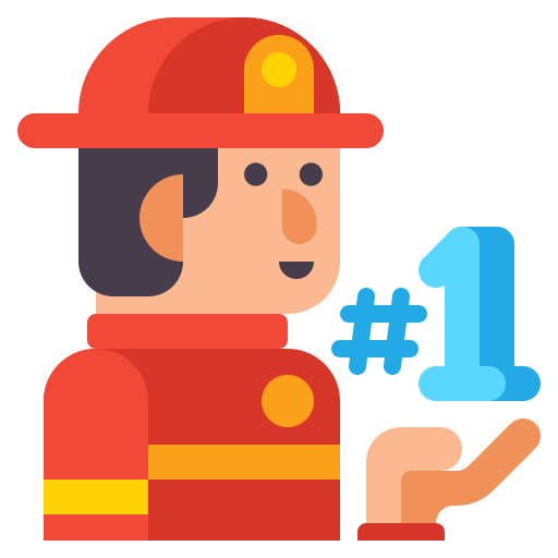 First responder Flaticons Flat icon