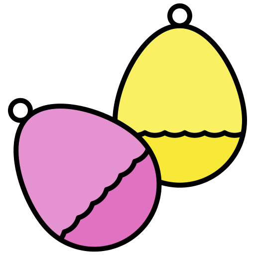 wasserballon Generic Outline Color icon