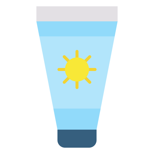 bloqueador solar Generic Flat icono