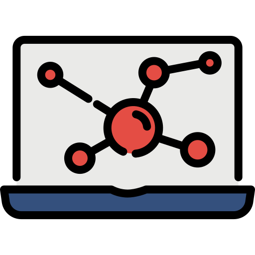 chromosom Kosonicon Lineal color icon